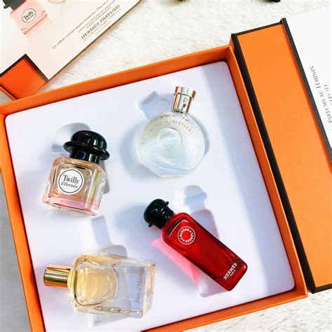 hermes perfume smallest size|hermes replica coffret mini set.